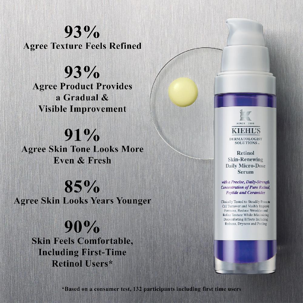 lookfantastic Kiehl's Retinol Skin-Renewing Daily Micro-Dose Serum - 30ml Schlussverkauf