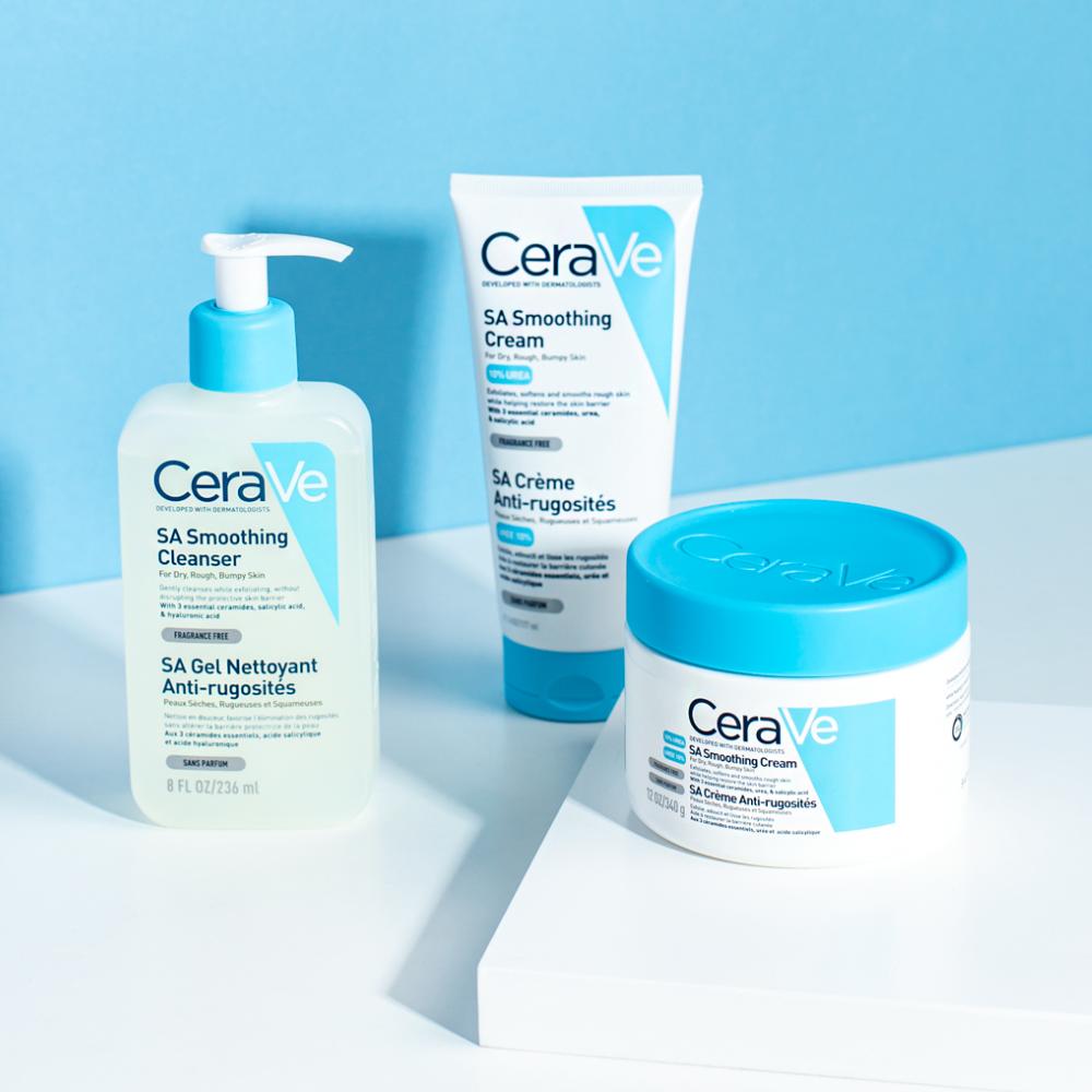 lookfantastic CeraVe SA Glättende Reinigungsmilch mit Salicylsäure für Trockene Raue und Unebene Haut 236 ml Flash Sale