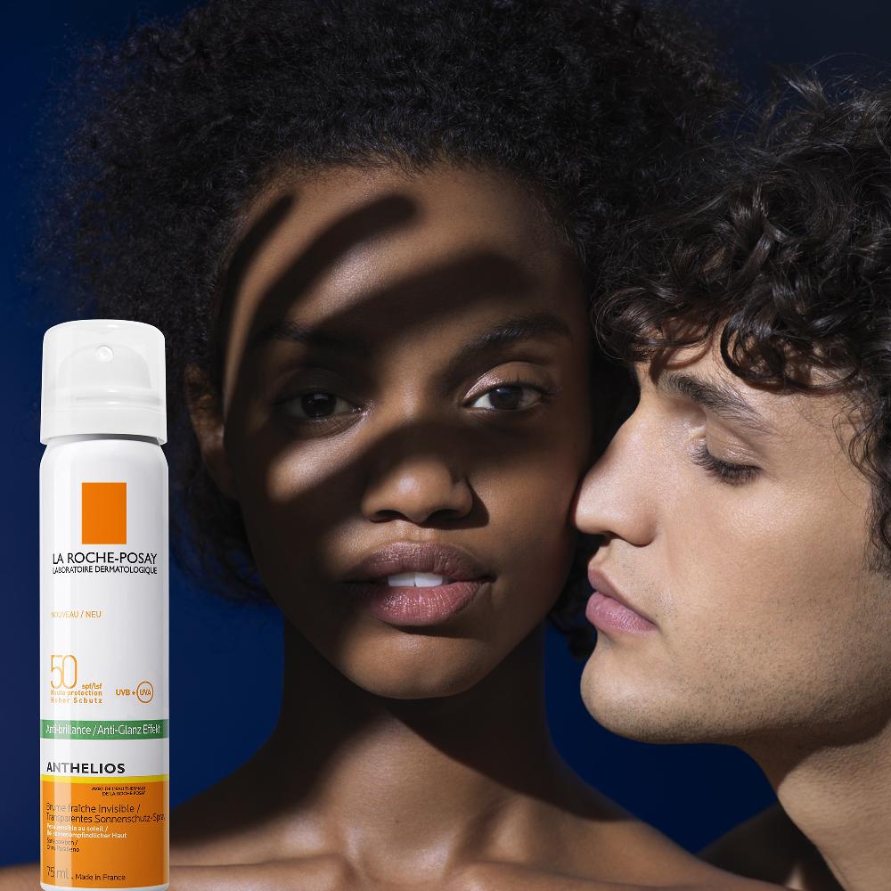 lookfantastic La Roche-Posay Anthelios Anti-Shine Unsichtbarer Sonnenschutz LSF 50+ Gesisichtsspray 75 ml Begrenztes Angebot