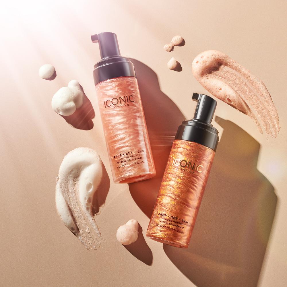lookfantastic ICONIC London Vorbereitungsset Bräunungsmousse 150 ml – Glow Zeitlich begrenztes Angebot