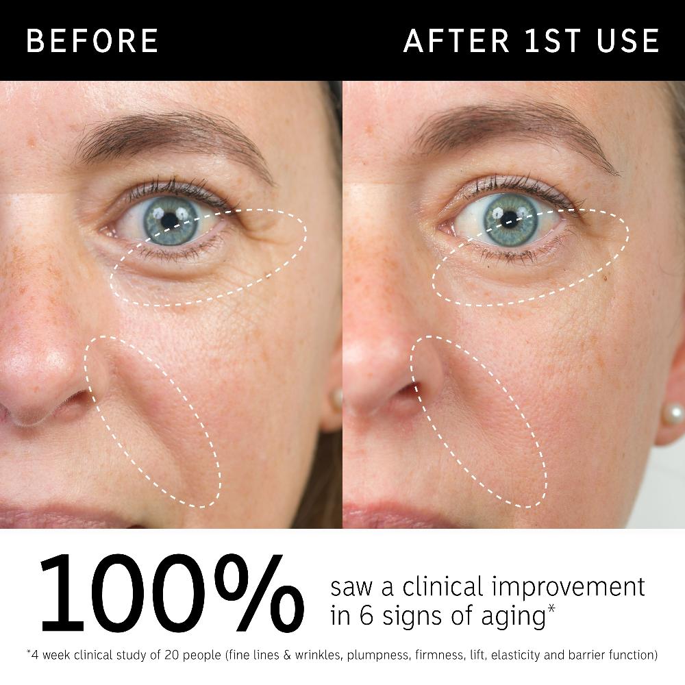 lookfantastic The INKEY List Bio-Active Ceramide Reparierende und aufpolsternde Feuchtigkeitspflege 50 ml Letzter Tag