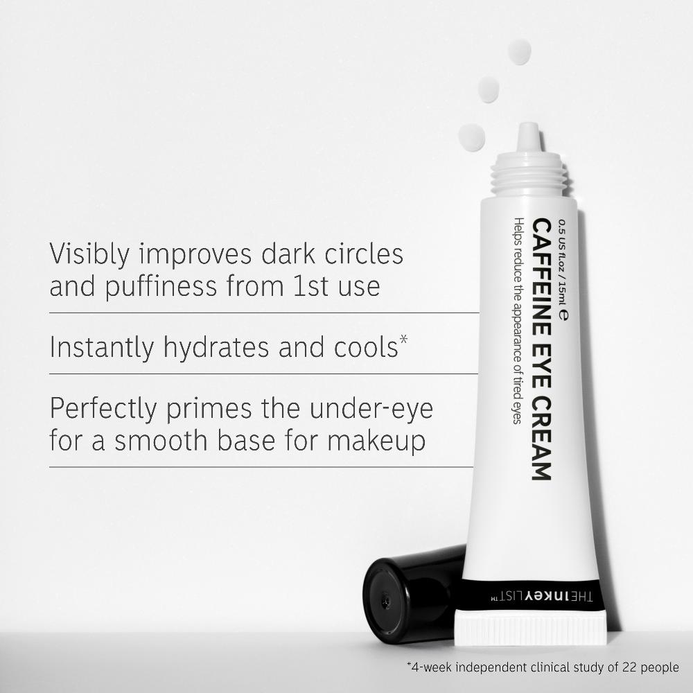 lookfantastic The INKEY List Koffein-Augencreme 15 ml Nur für heute