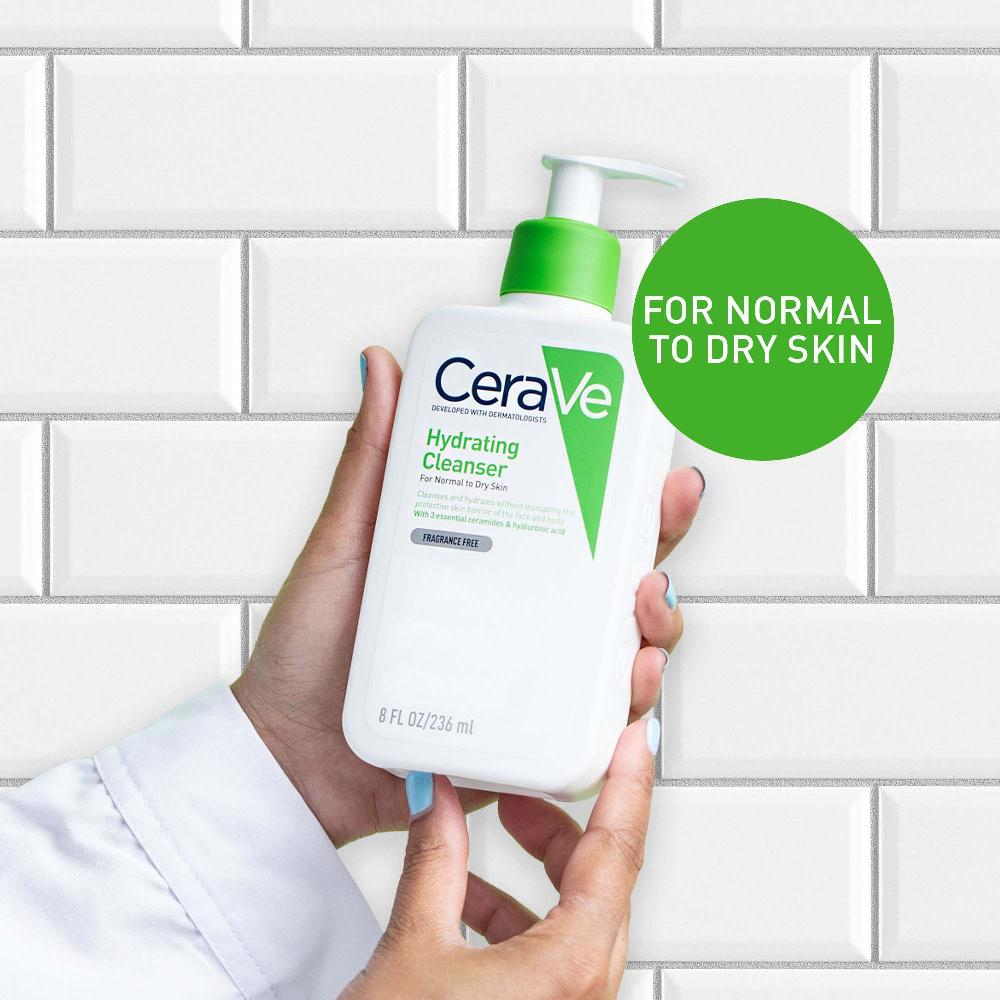 lookfantastic CeraVe Hydrating Cleanser 473 ml Kostenloser Versand international
