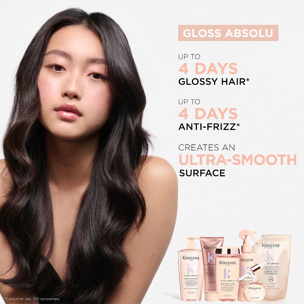 lookfantastic Kérastase Gloss Absolu Glaze Drops Hair Oil with Wild Rose 45ml Schlussverkauf