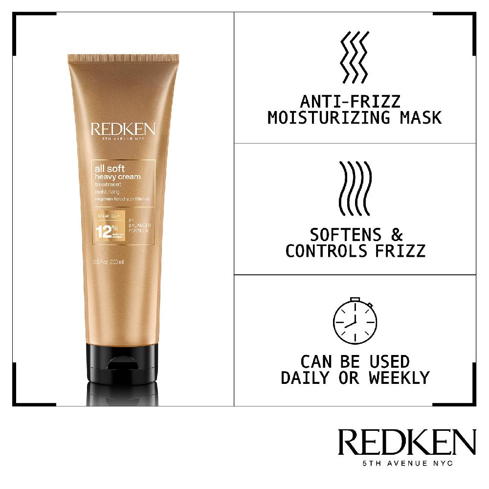 lookfantastic Redken All Soft Heavy Cream (Geschmeidigkeit) 250ml VIP-Rabatte