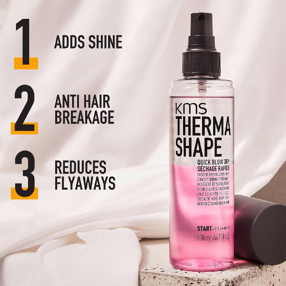 lookfantastic KMS ThermaShape Quick Blow Dry 200 ml Bis zu 65% Rabatt