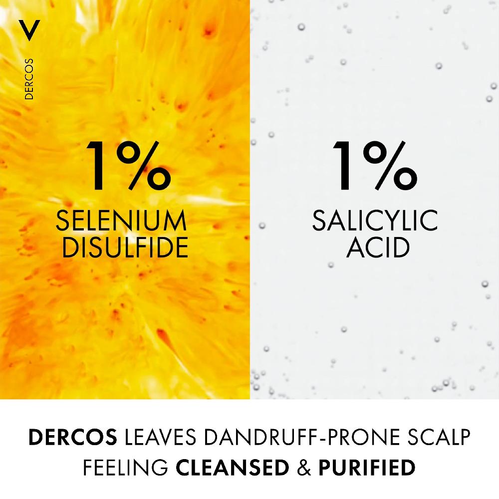lookfantastic VICHY Dercos Anti-Schuppen-Shampoo für normales/fettiges Haar 390 ml Fabrikladen