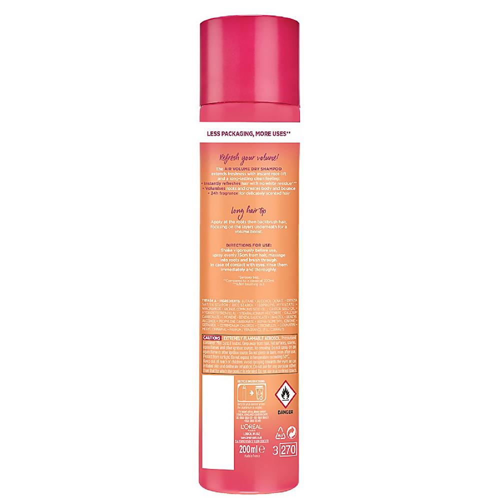 lookfantastic L'Oréal Paris Elvive Dream Lengths Air Volume Reinigendes Trockenshampoo 150 ml 2025