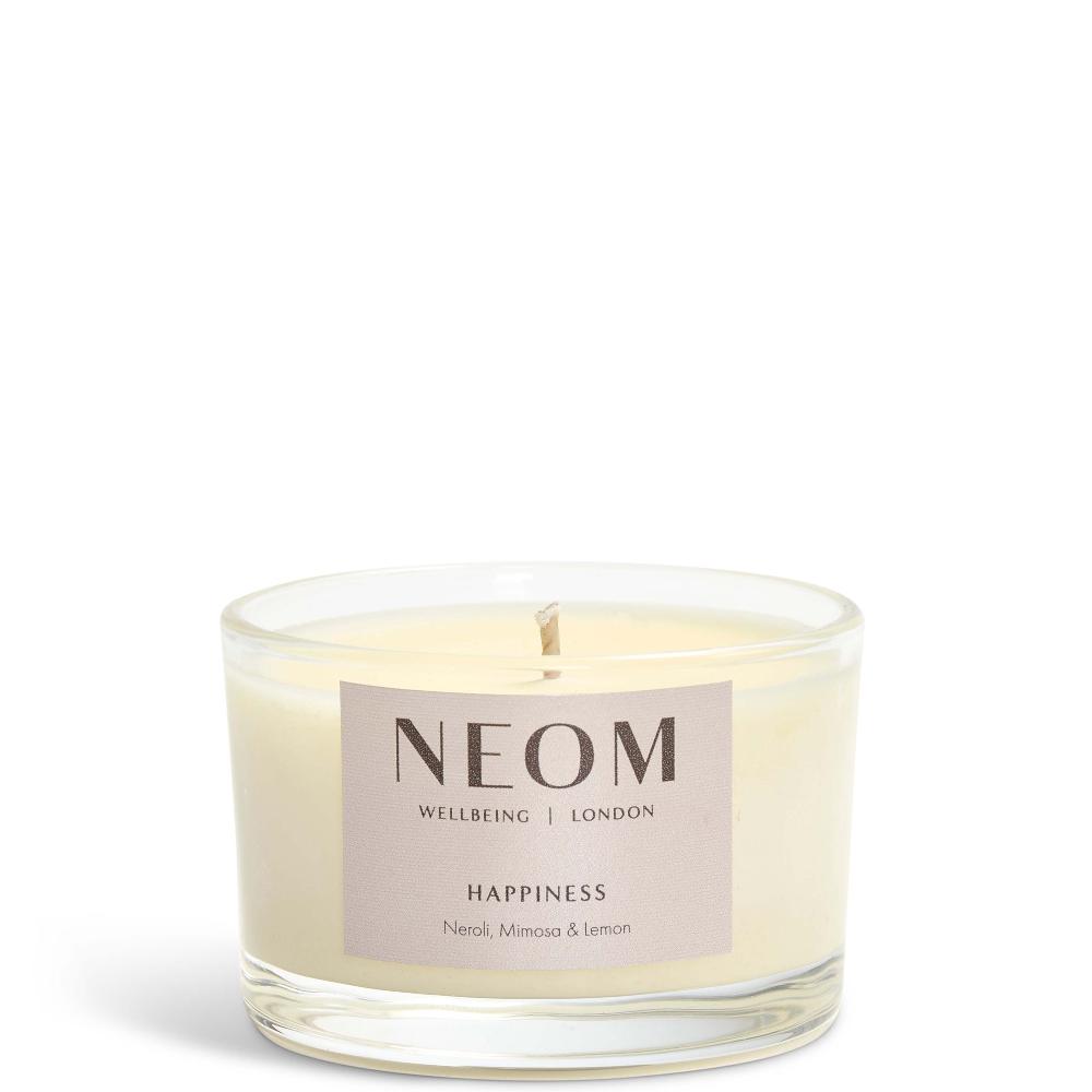 lookfantastic NEOM Happiness Reiseduftkerze Kauf eins, bekomm eins gratis