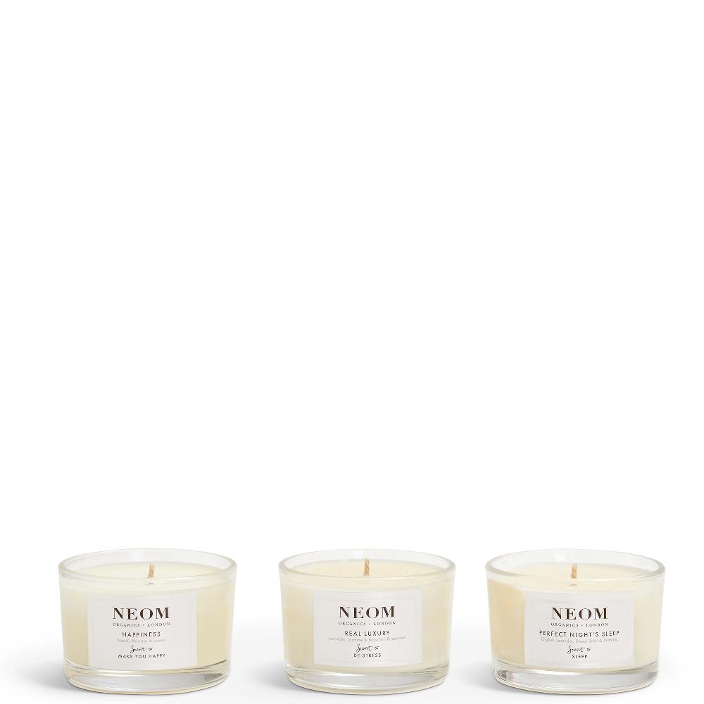 lookfantastic NEOM Wellbeing Candle Trio Tägliche Deals