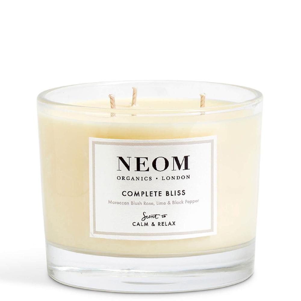 lookfantastic NEOM Organics Complete Bliss Luxus Duftkerze Kostenlose Rückgabe