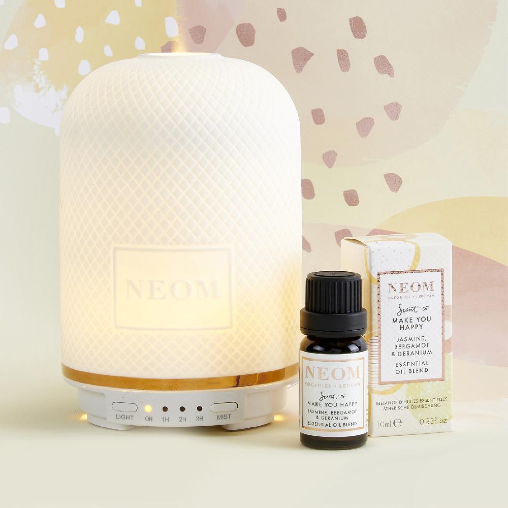 lookfantastic NEOM Jasmin Bergamotte und Geranie ätherische Ölmischung 10ml Bis zu 50% Rabatt