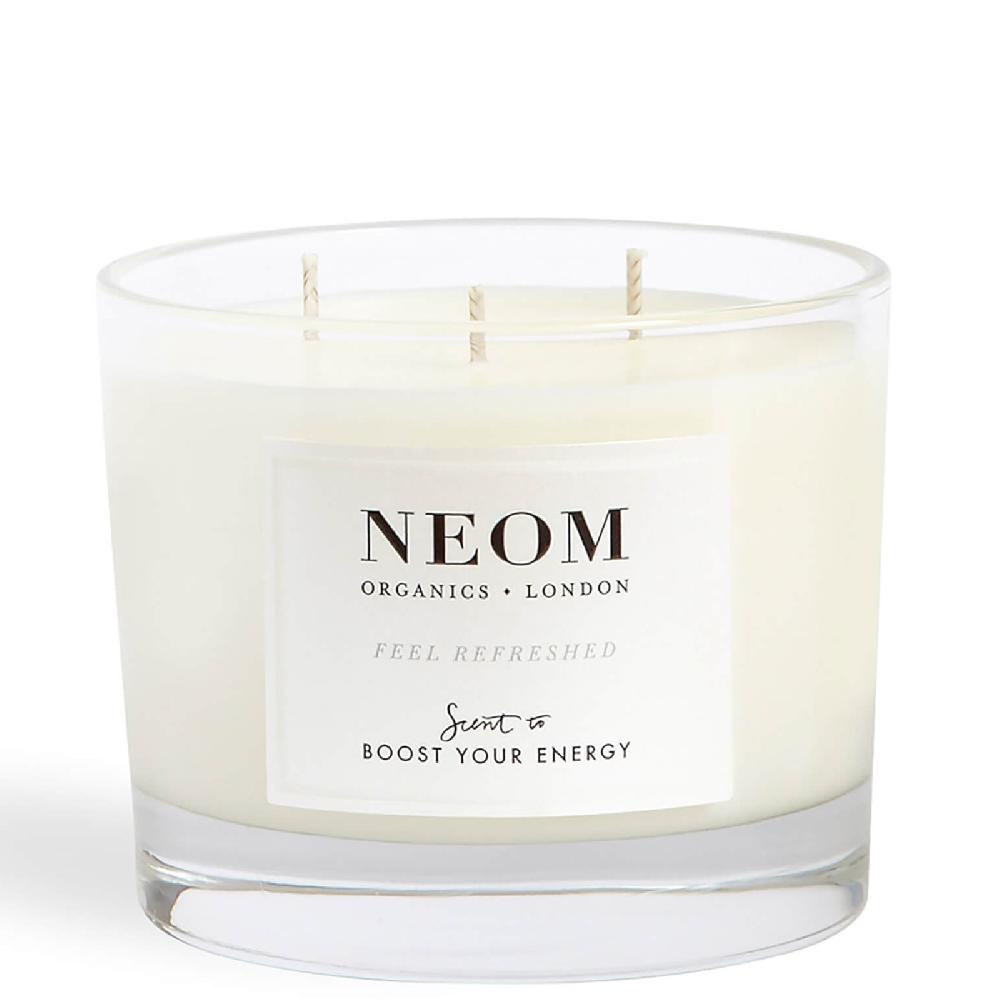 lookfantastic NEOM Feel Refreshed Duftkerze mit 3 Dochten Sonderangebot der Fabrik