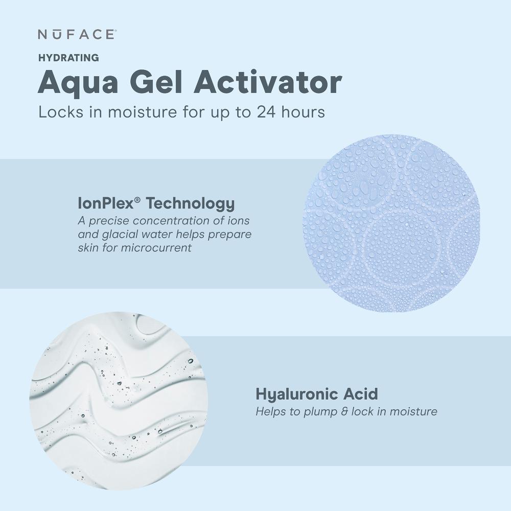 lookfantastic NuFACE Hydrating Aqua Gel 296ml 50% Rabatt für begrenzte Zeit
