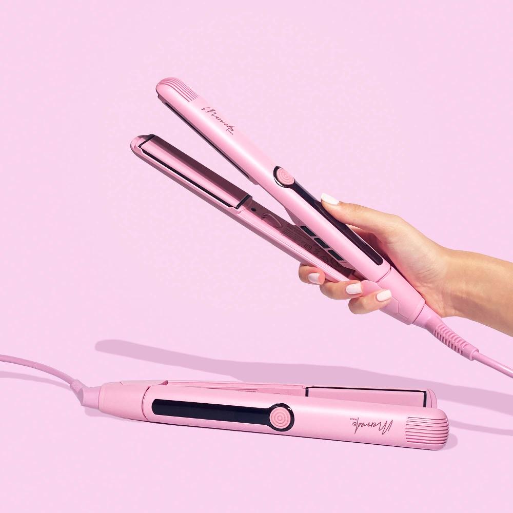 lookfantastic Mermade Glätteisen - Rosa (EU) im Angebot