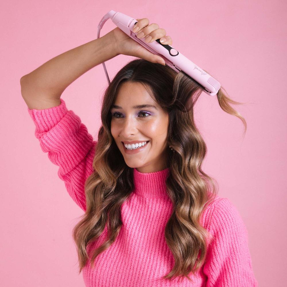 lookfantastic Mermade Glätteisen - Rosa (EU) im Angebot