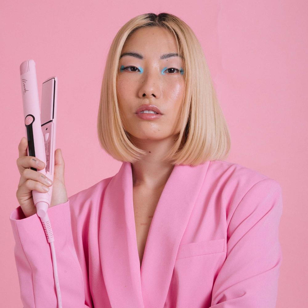 lookfantastic Mermade Glätteisen - Rosa (EU) im Angebot