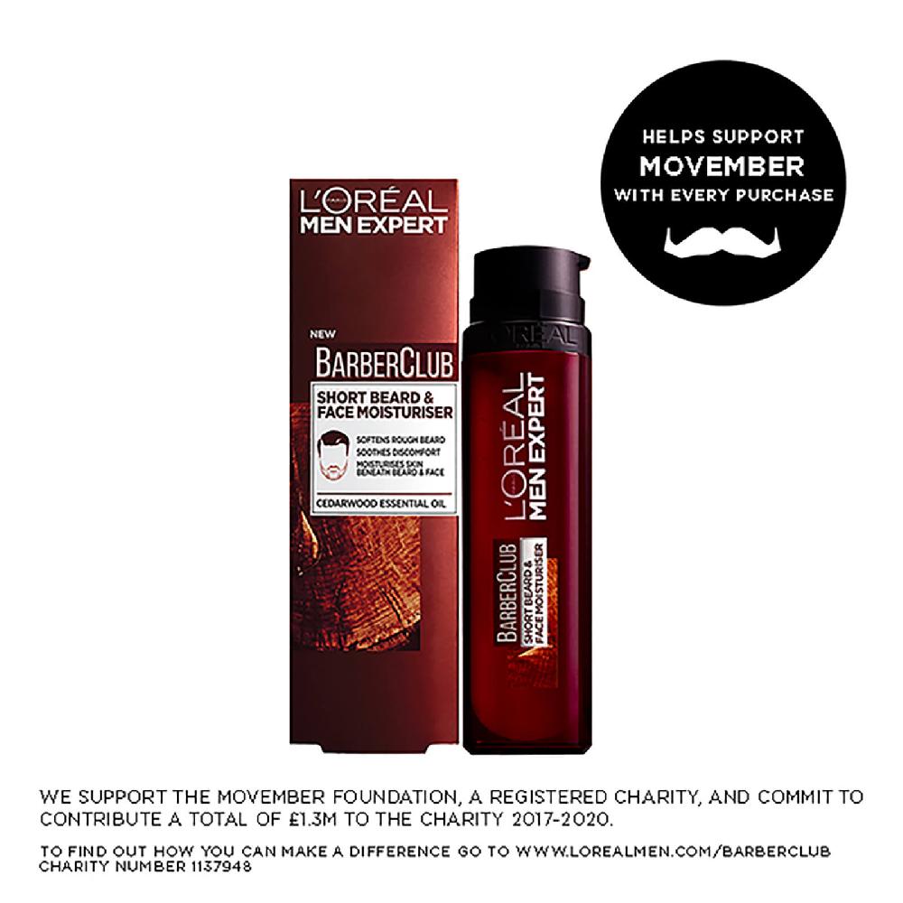 lookfantastic L’Oréal Paris Men Expert Barber Club Moisturiser 50 ml Bis zu 50% Rabatt