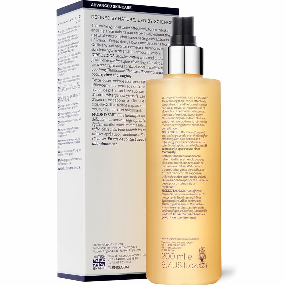 lookfantastic Elemis Beruhigender Aprikosen-Toner 200 ml Vierteljährliche Förderung