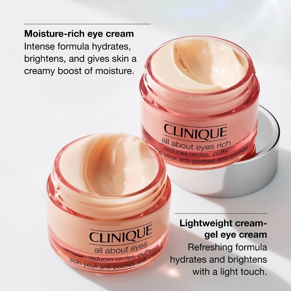 lookfantastic Clinique All About Eyes Reichhaltige Augencreme 15ml Kostenloser Versand