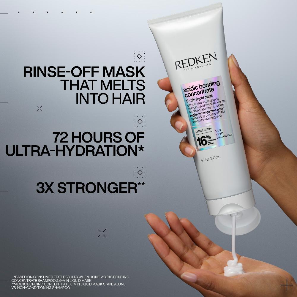 lookfantastic Redken Acidic Bonding Concentrate 5-Minute Flüssige reparierende Haarmaske 250 ml Heißer Verkauf