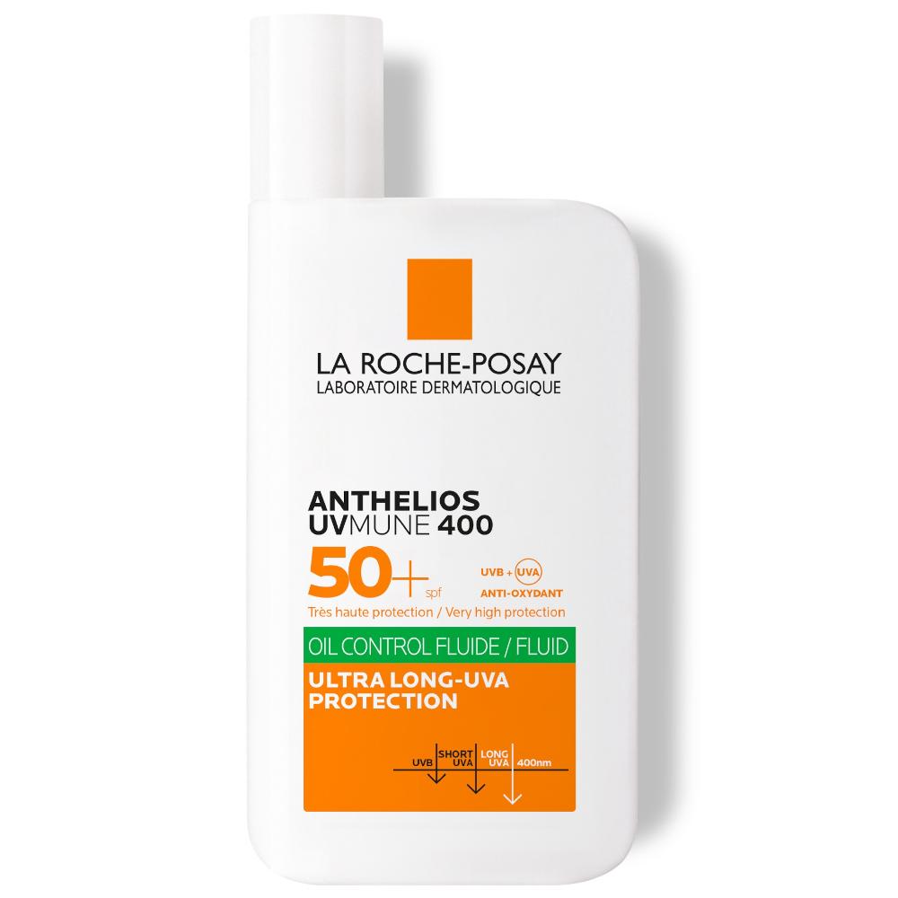 lookfantastic La Roche-Posay Anthelios Oil Control Fluid LSF 50+ für Fettige zu Unreinheiten Neigende Haut 50 ml