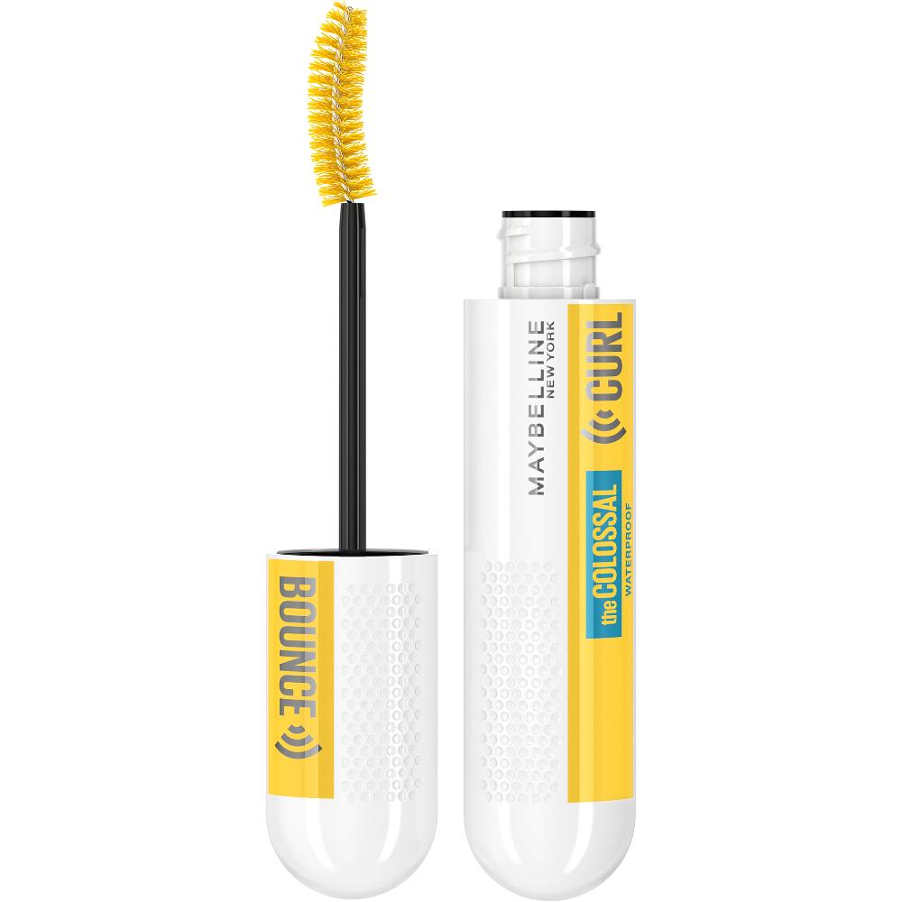 lookfantastic Maybelline Colossal Curl Bounce Wasserfeste Mascara - Schwarz 60 ml