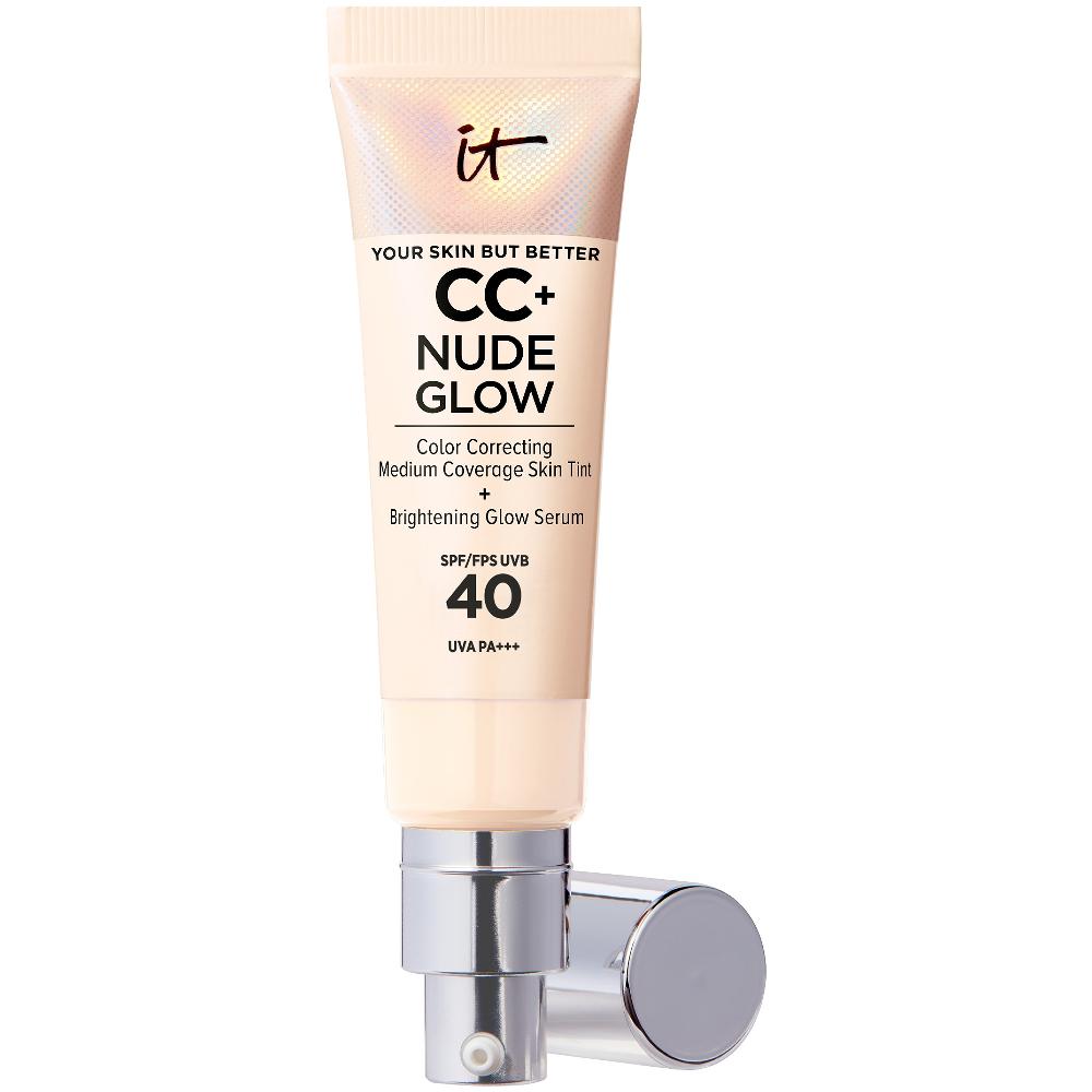 lookfantastic IT Cosmetics CC+ und Nude Glow Leichte Foundation und Glanzserum mit LSF 40 32 ml (Verschiedene Farbtöne)