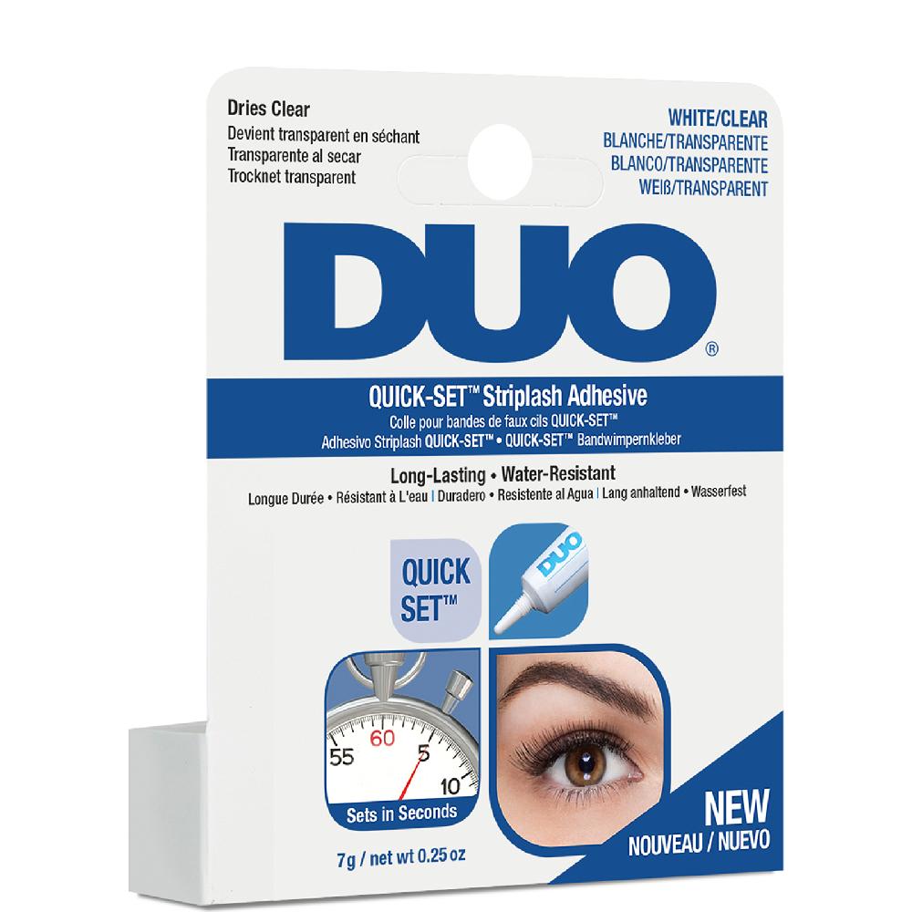 lookfantastic DUO Wimpernstreifenkleber 7 g – Weiß/Durchsichtig Zeitlich begrenztes Angebot