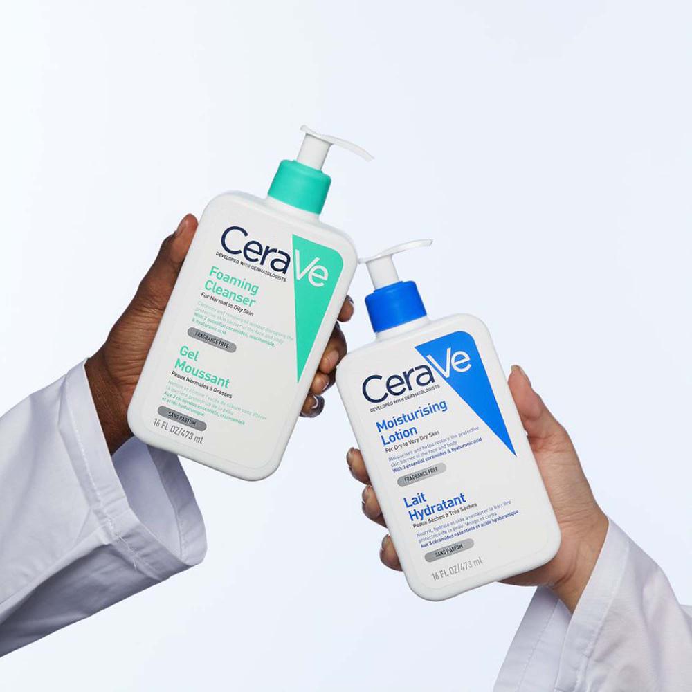 lookfantastic CeraVe Feuchtigkeitsspendende Lotion mit Ceramiden für Trockene bis Sehr Trockene Haut 236 ml Großer Ausverkauf