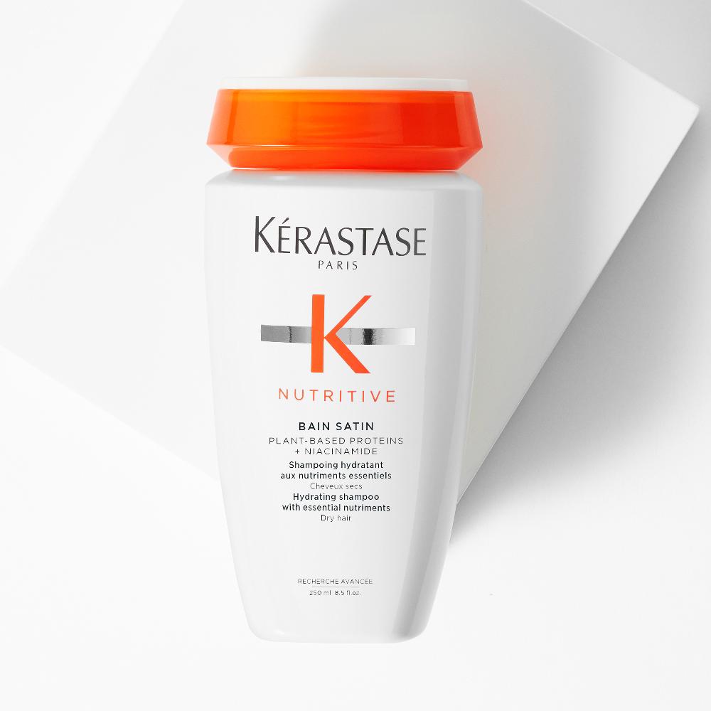 lookfantastic Kérastase Nutritive Bain Satin Feuchtigkeitsspendendes Shampoo für Trockenes Haar 250 ml Kauf eins, bekomm eins gratis