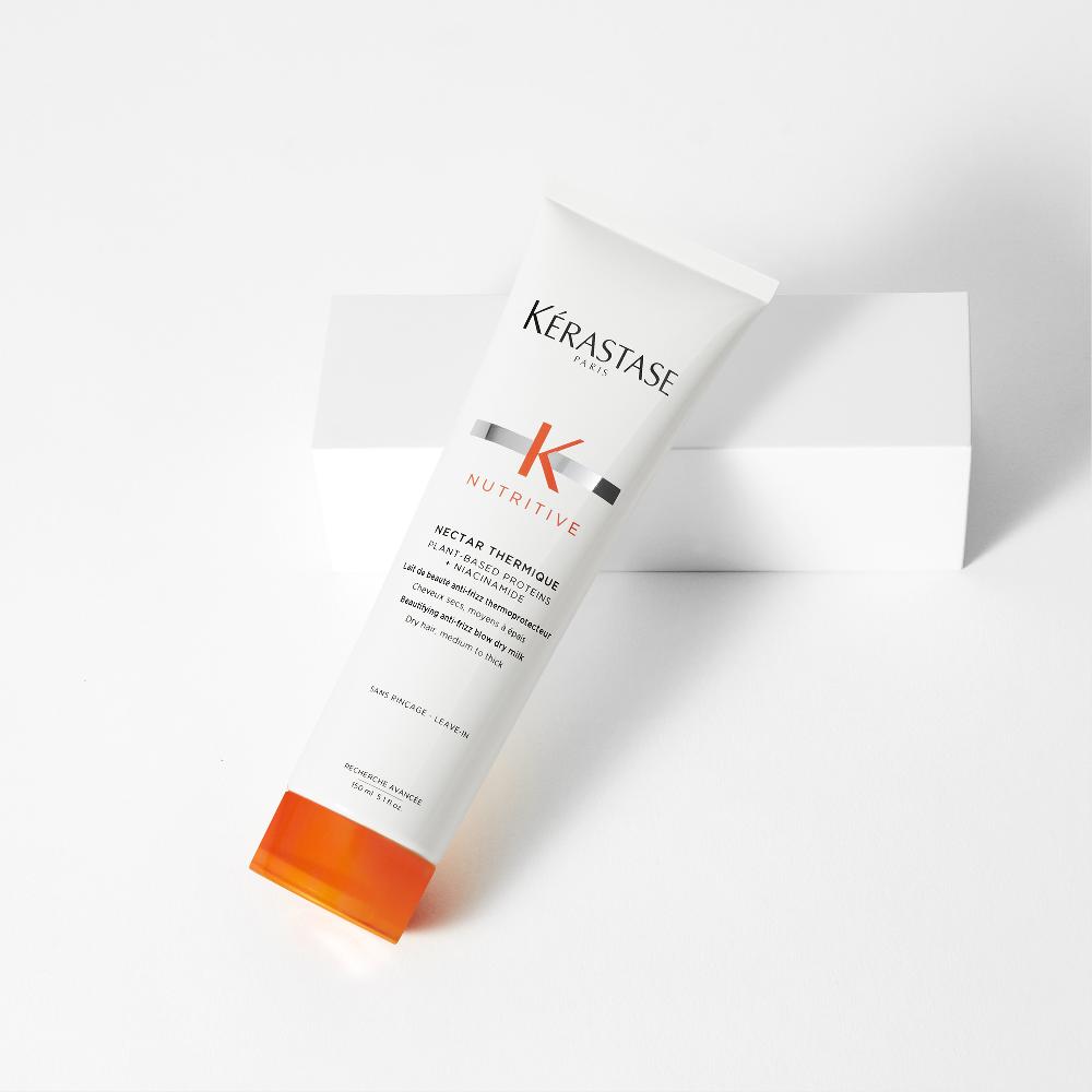 lookfantastic Kérastase Nutritive Nectar Thermique Verschönernde Anti-Frizz-Föhnmilch für Trockenes Mittleres bis Dickes Haar 150 ml Riesige Ersparnisse