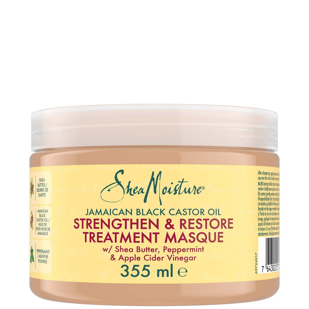 lookfantastic Shea Moisture Jamaican Black Castor Oil Strengthen Grow & Restore Treatment Masque 340g