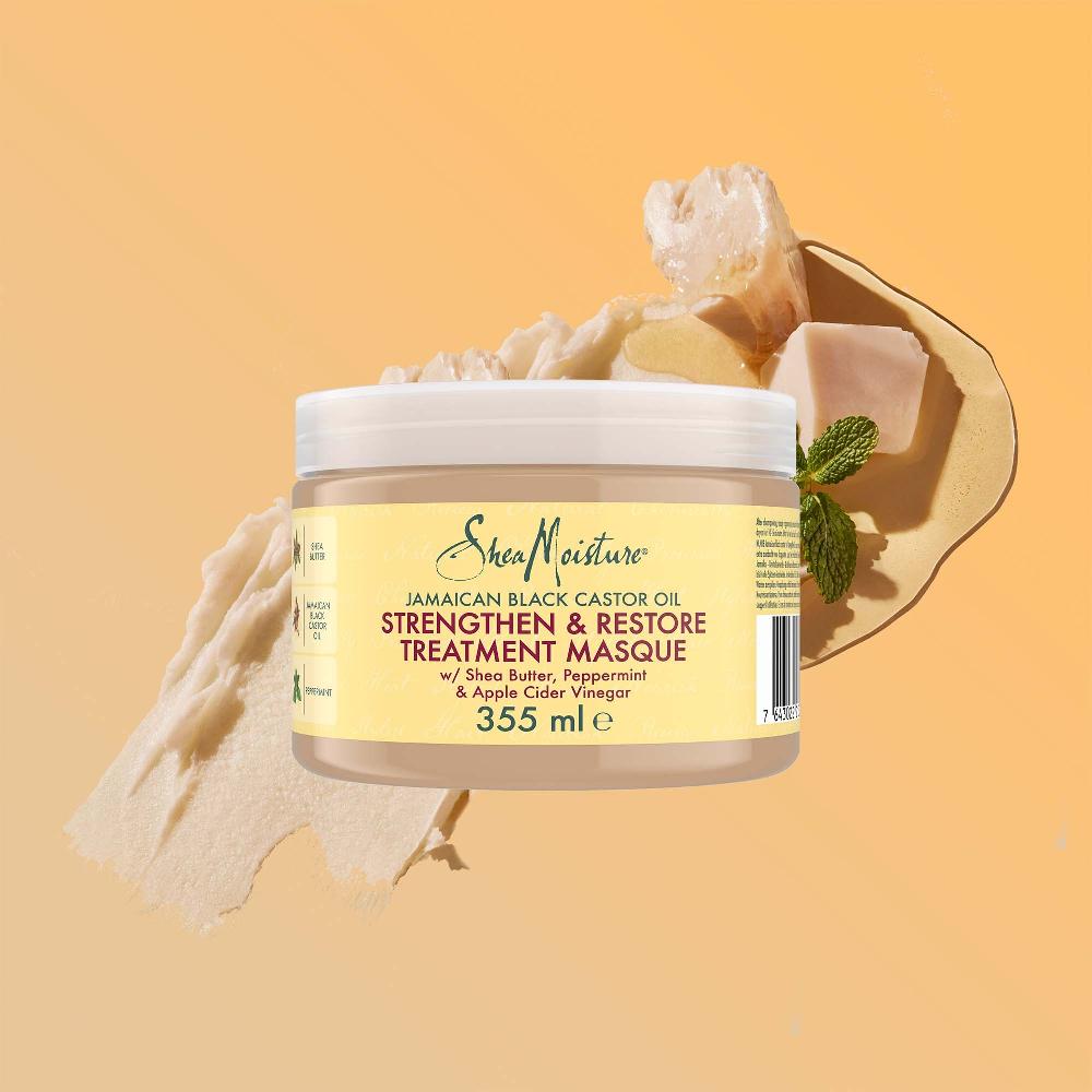 lookfantastic Shea Moisture Jamaican Black Castor Oil Strengthen Grow & Restore Treatment Masque 340g Bis zu 60% Rabatt