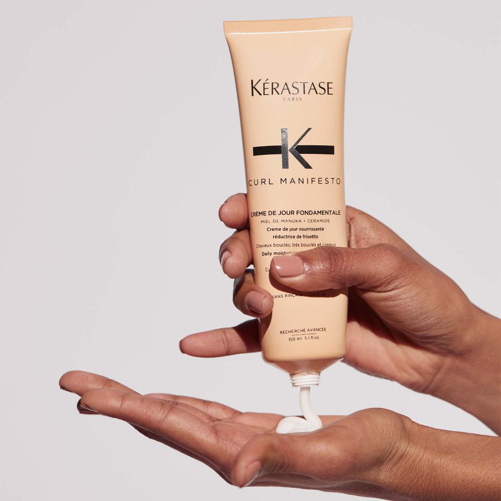 lookfantastic Kerastase Curl Manifesto Crème De Jour Fondamentale Leave-In-Cream 150ml Sonderangebot der Fabrik