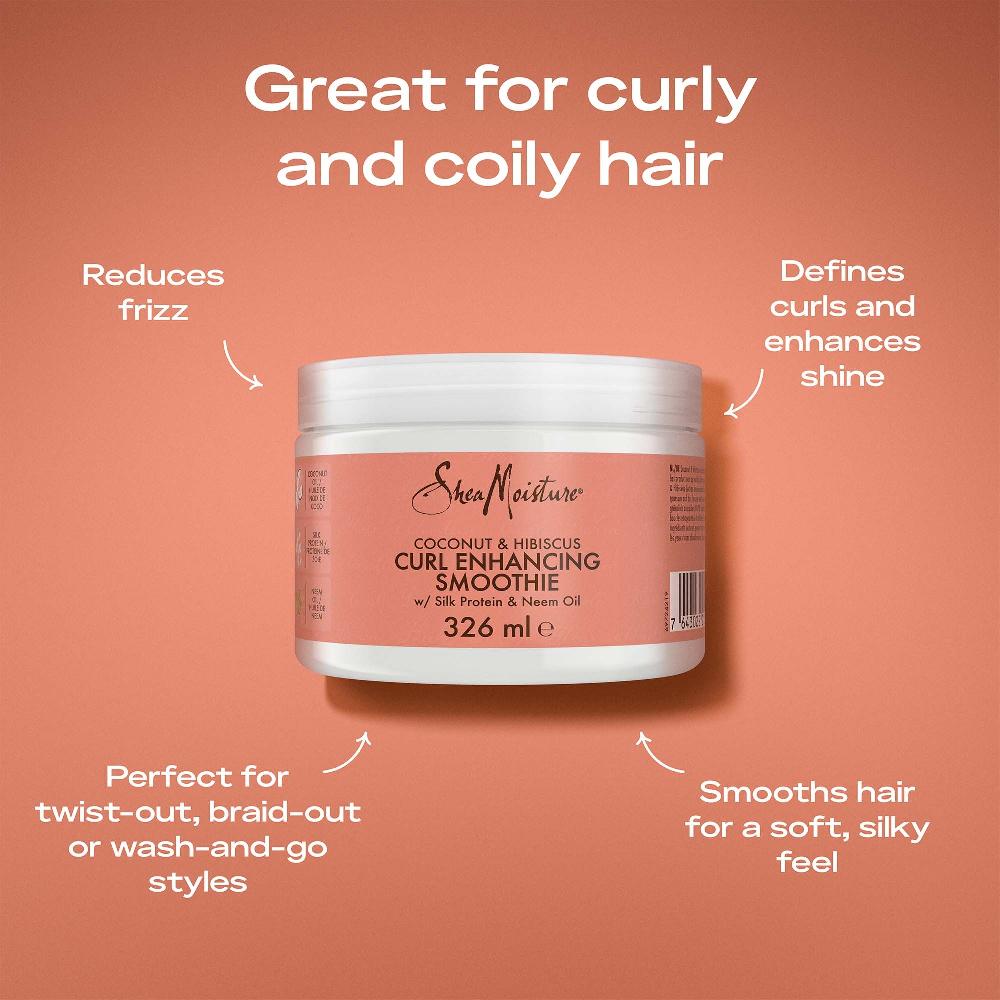 lookfantastic Shea Moisture Coconut & Hibiscus Curl Enhancing Smoothie 326 ml Angebote