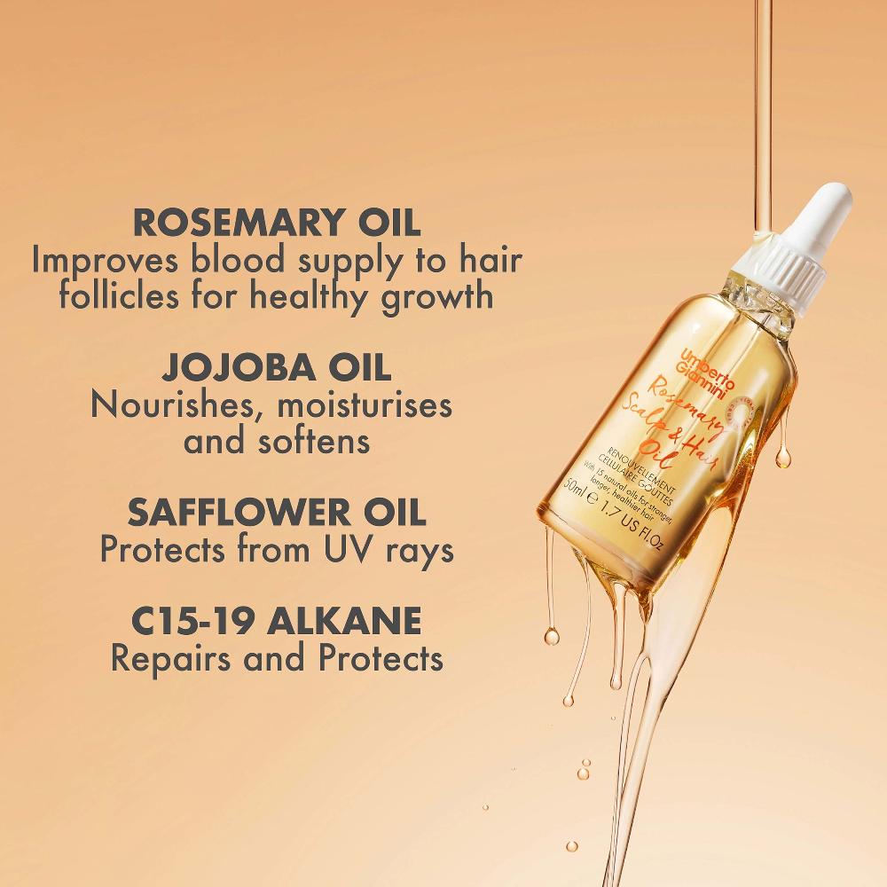 lookfantastic Umberto Giannini Rosemary Kopfhaut- und Haaröl 50 ml Hotsell