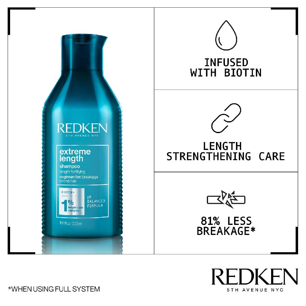 lookfantastic Redken Extreme Length Shampoo 300 ml Günstig kaufen