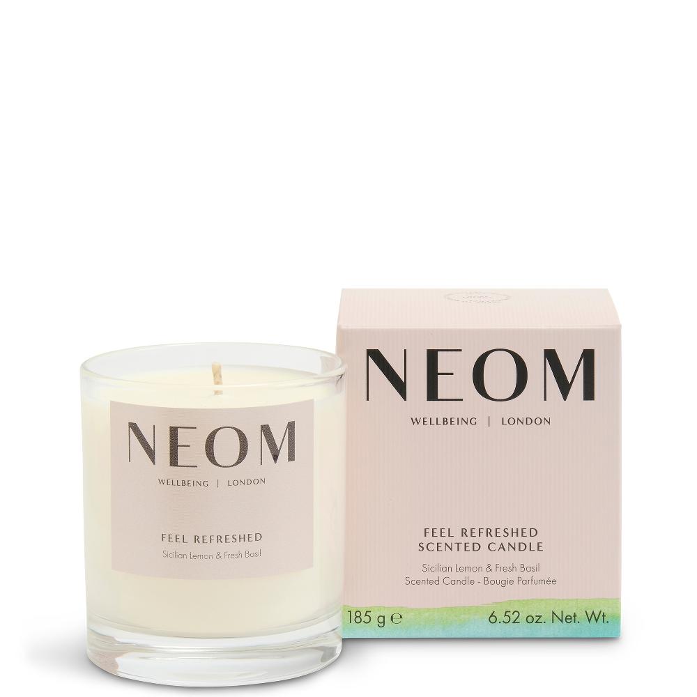 lookfantastic NEOM Organics Feel Refreshed Duftkerze mit 1 Docht Begrenzt auf 3 Tage