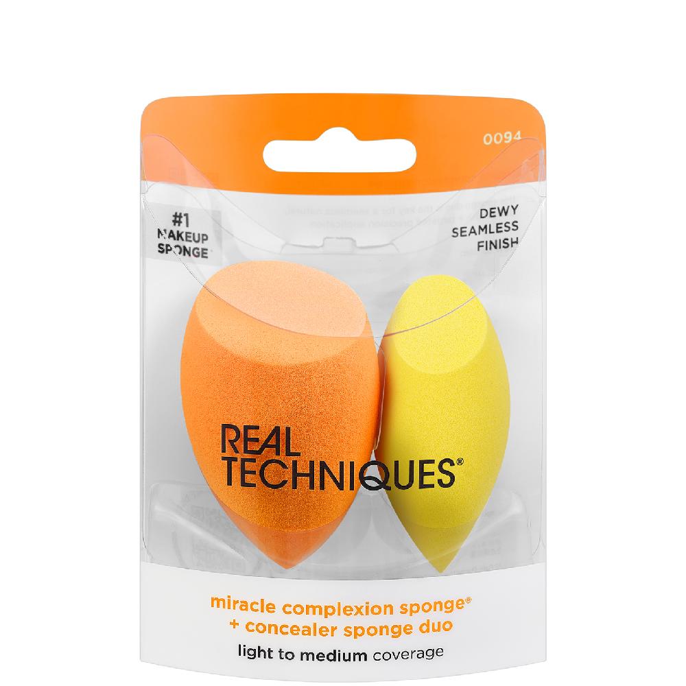 lookfantastic Real Techniques Miracle Duo aus Teint-Schwamm und Concealer-Schwamm Schlussverkauf