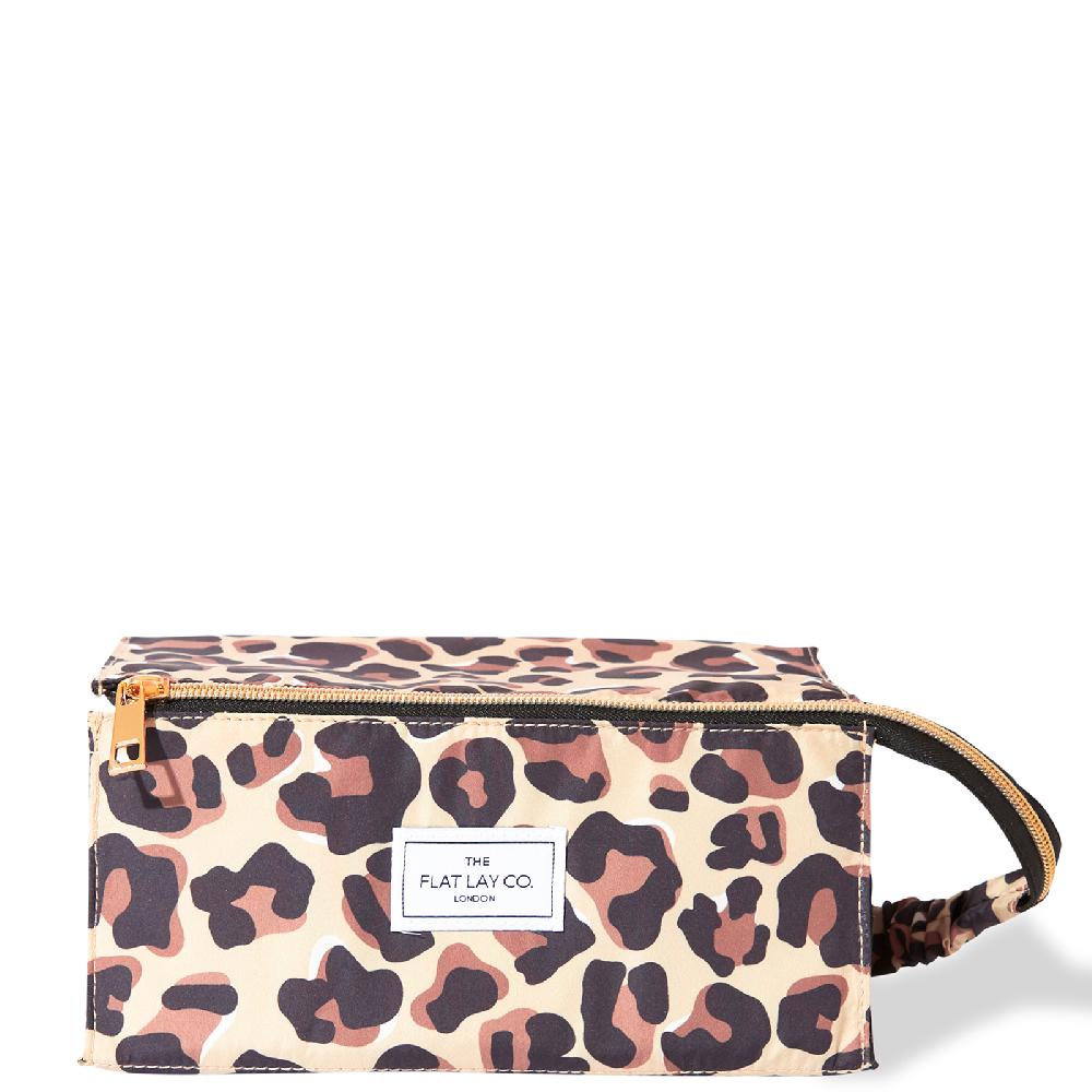 lookfantastic The Flat Lay Co. Open Flat Box Bag - Leopard Print Black Friday