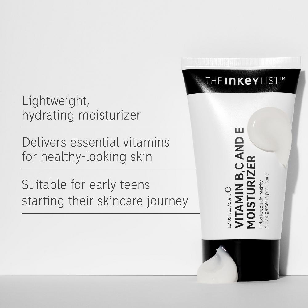 lookfantastic The INKEY List Vitamin B C und E Feuchtigkeitspflege 50 ml Zeitlich begrenztes Angebot