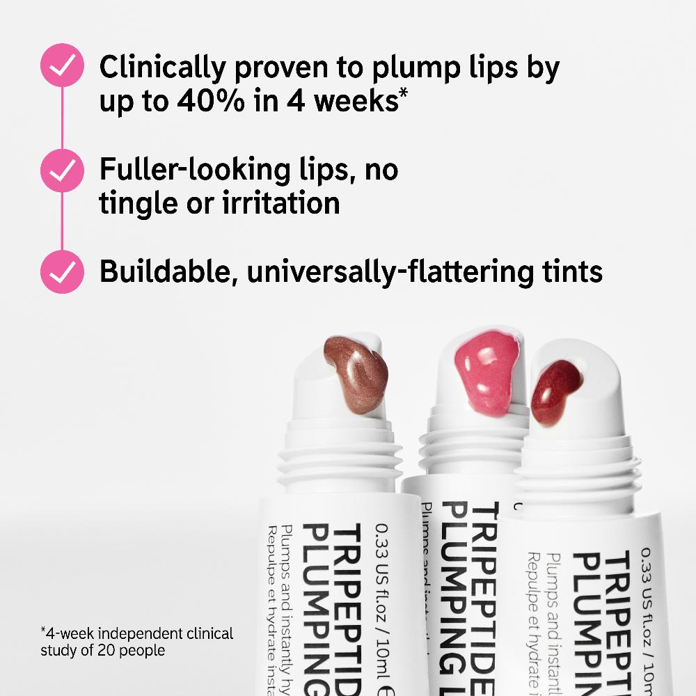 lookfantastic The INKEY List Tripeptide Plumping Lip Balm - Mocha Tint Kauf eins, bekomm eins gratis