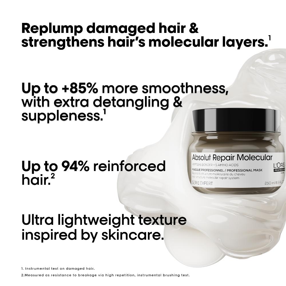 lookfantastic L'Oréal Professionnel Serie Expert Absolut Repair Molecular Rinse-Off Mask 250ml Fabrikladen