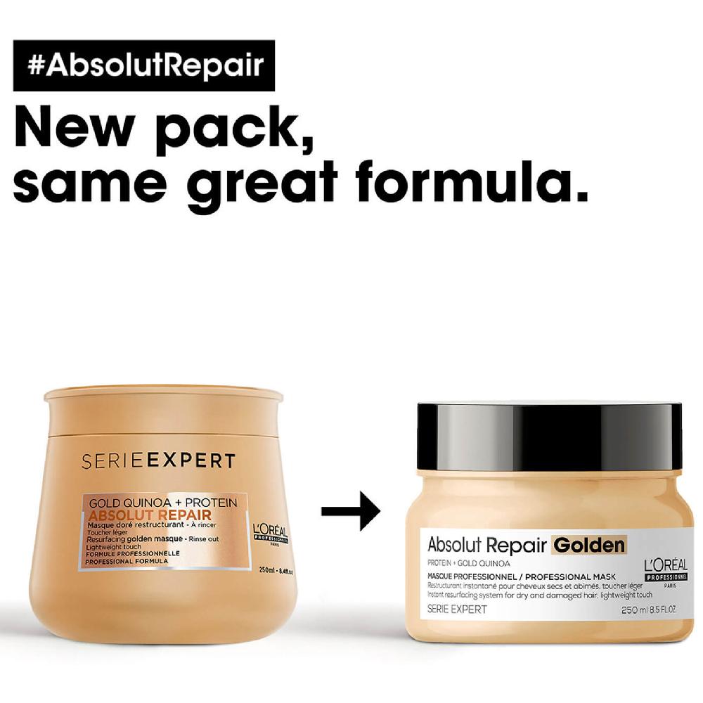 lookfantastic L'Oréal Professionnel Serié Expert Absolut Repair Gold Leichte Maske 250 ml Begrenzt auf 3 Tage