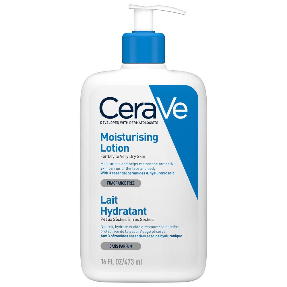 lookfantastic CeraVe Feuchtigkeitsspendende Lotion für Trockene bis Sehr Trockene Haut 473 ml