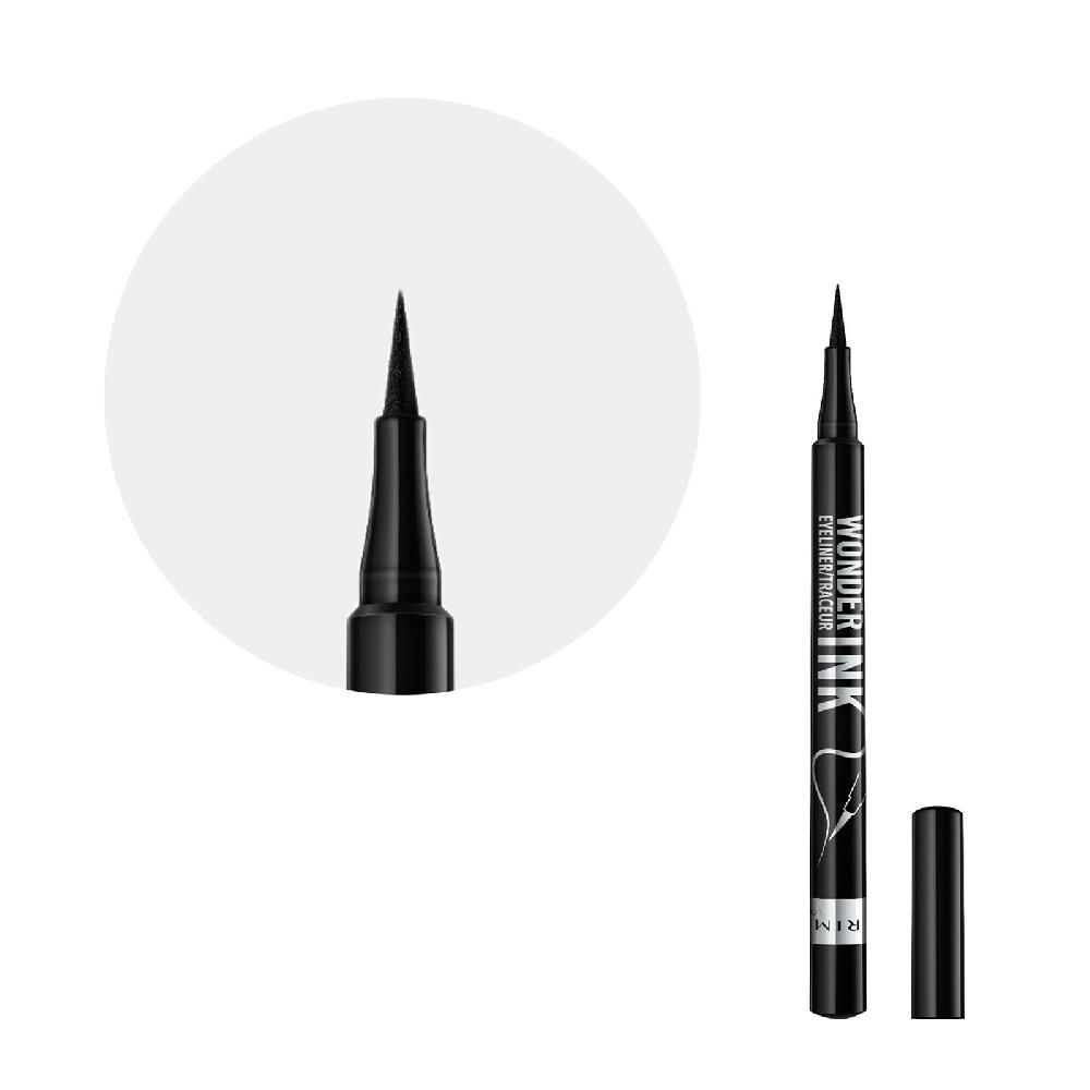 lookfantastic Rimmel Wonder'Ink Flüssiger Eyeliner - Schwarz 1 2 ml Exklusive Angebote