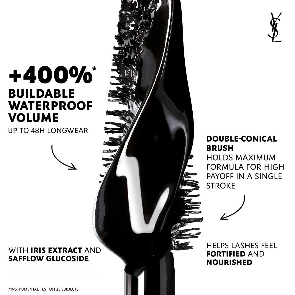 lookfantastic Yves Saint Laurent Lash Clash Waterproof Mascara - Black 9ml Riesige Ersparnisse