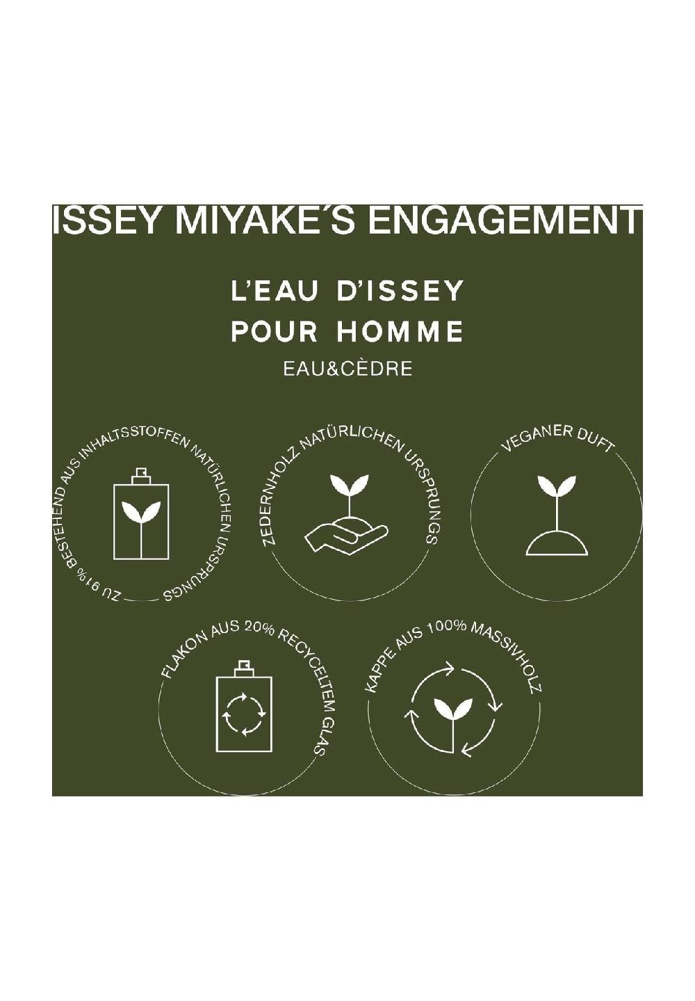 ISSEY MIYAKE L'EAU D'ISSEY POUR HOMME Eau & Cèdre Eau de Toilette Intense Speichern exportieren