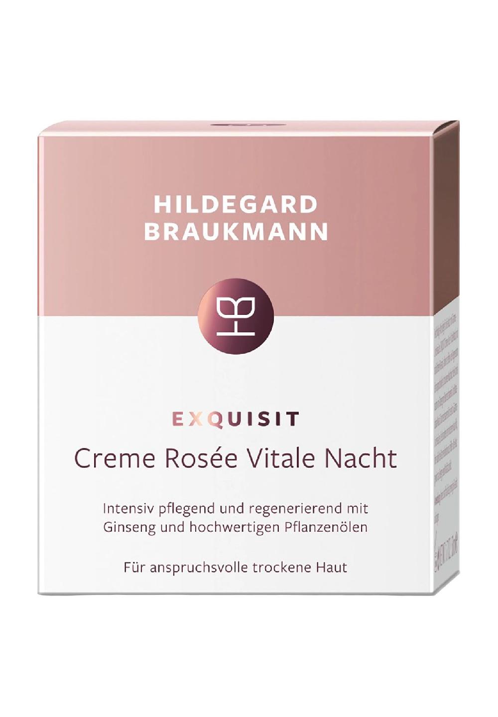HILDEGARD BRAUKMANN EXQUISIT Creme Rosée Vitale Nacht Verkauf